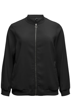 Vero Moda Curve Coco Bomber Jacket in Black 