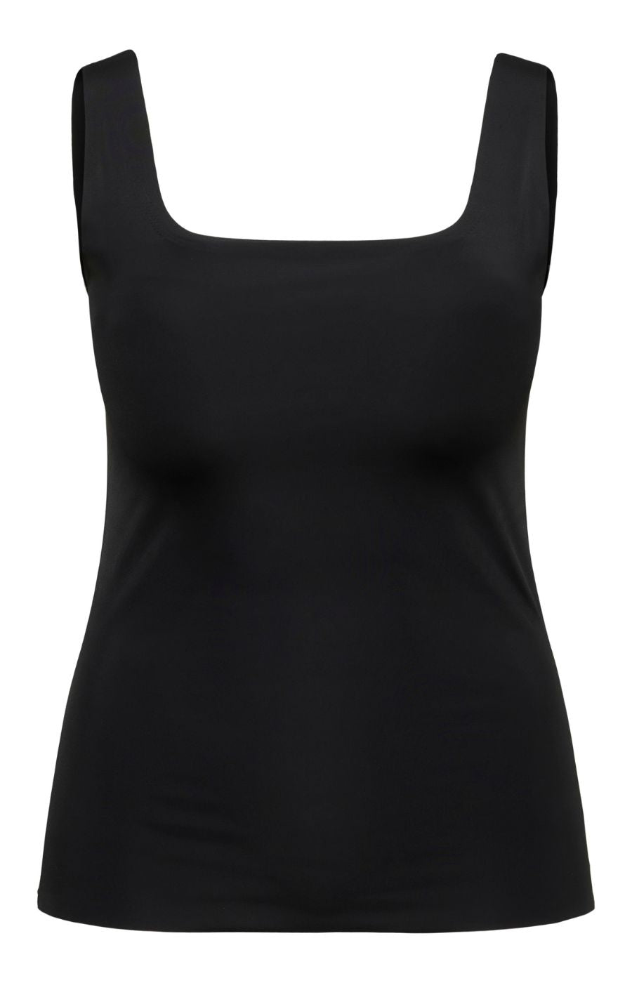Vero Moda Curve Ditte Top in Black 