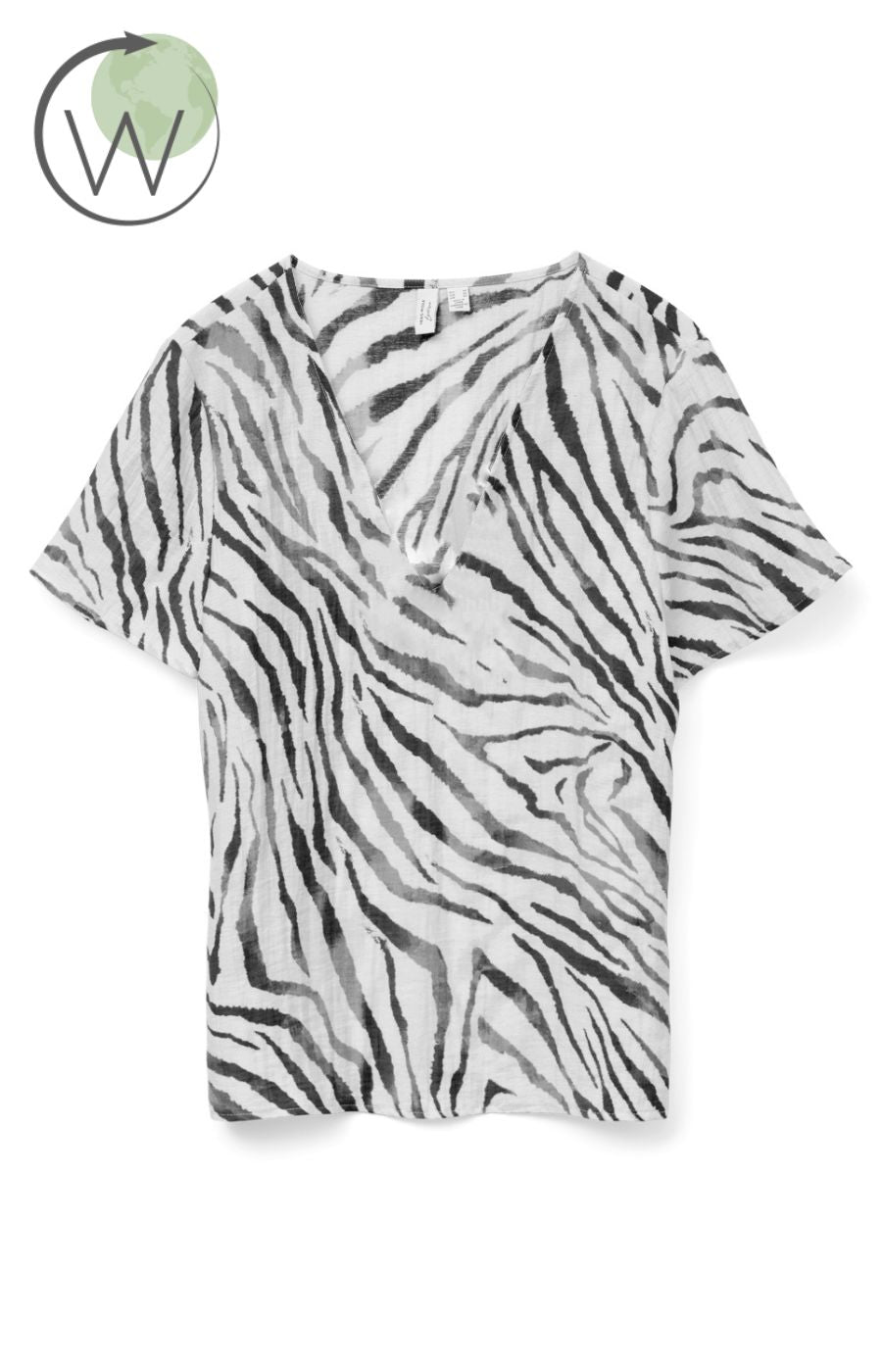 Vero Moda Curve Dora V-Neck Top
