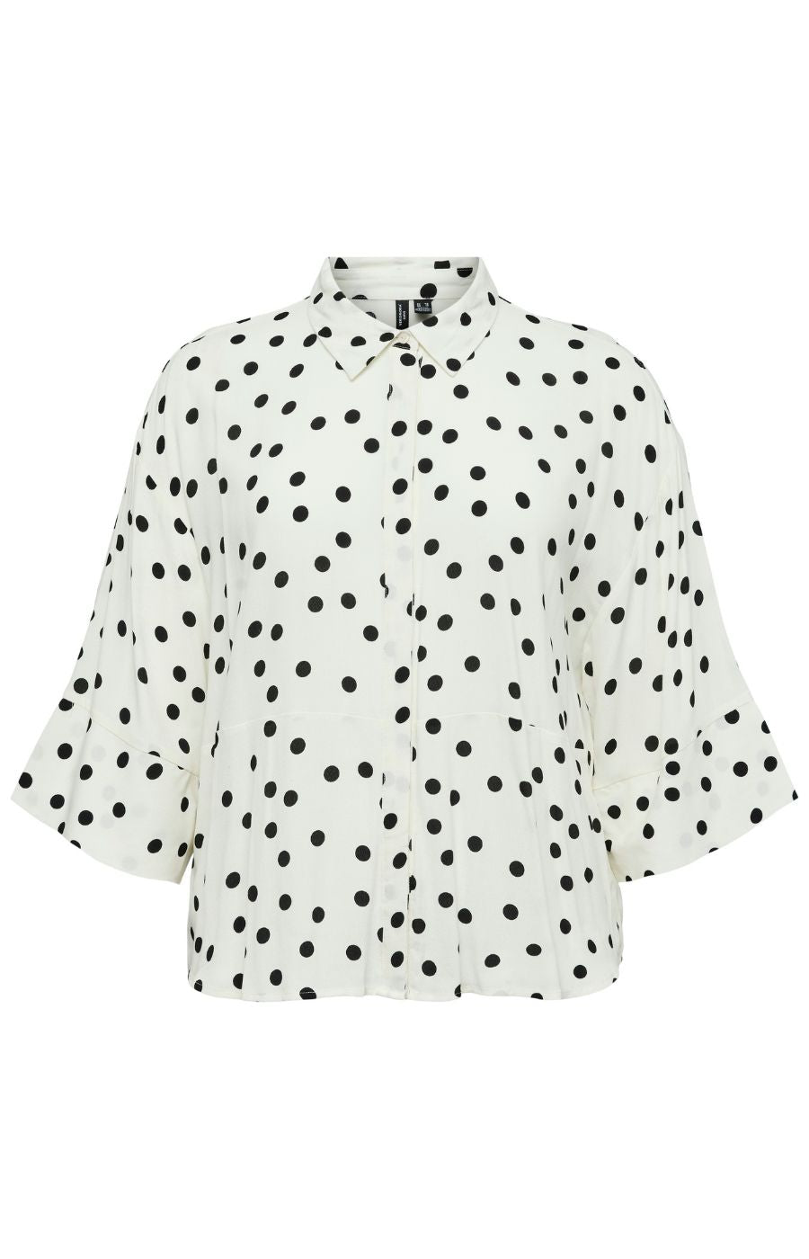 Vero Moda Curve Elisa Shirt in White 