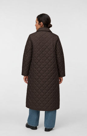 Vero Moda Curve Emily Coat in Brown 
