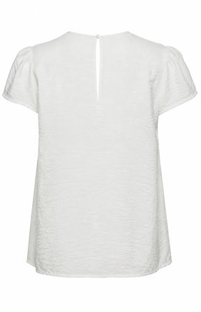 Vero Moda Curve Flores Top in White