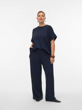 Vero Moda Curve Hali Trouser in Navy