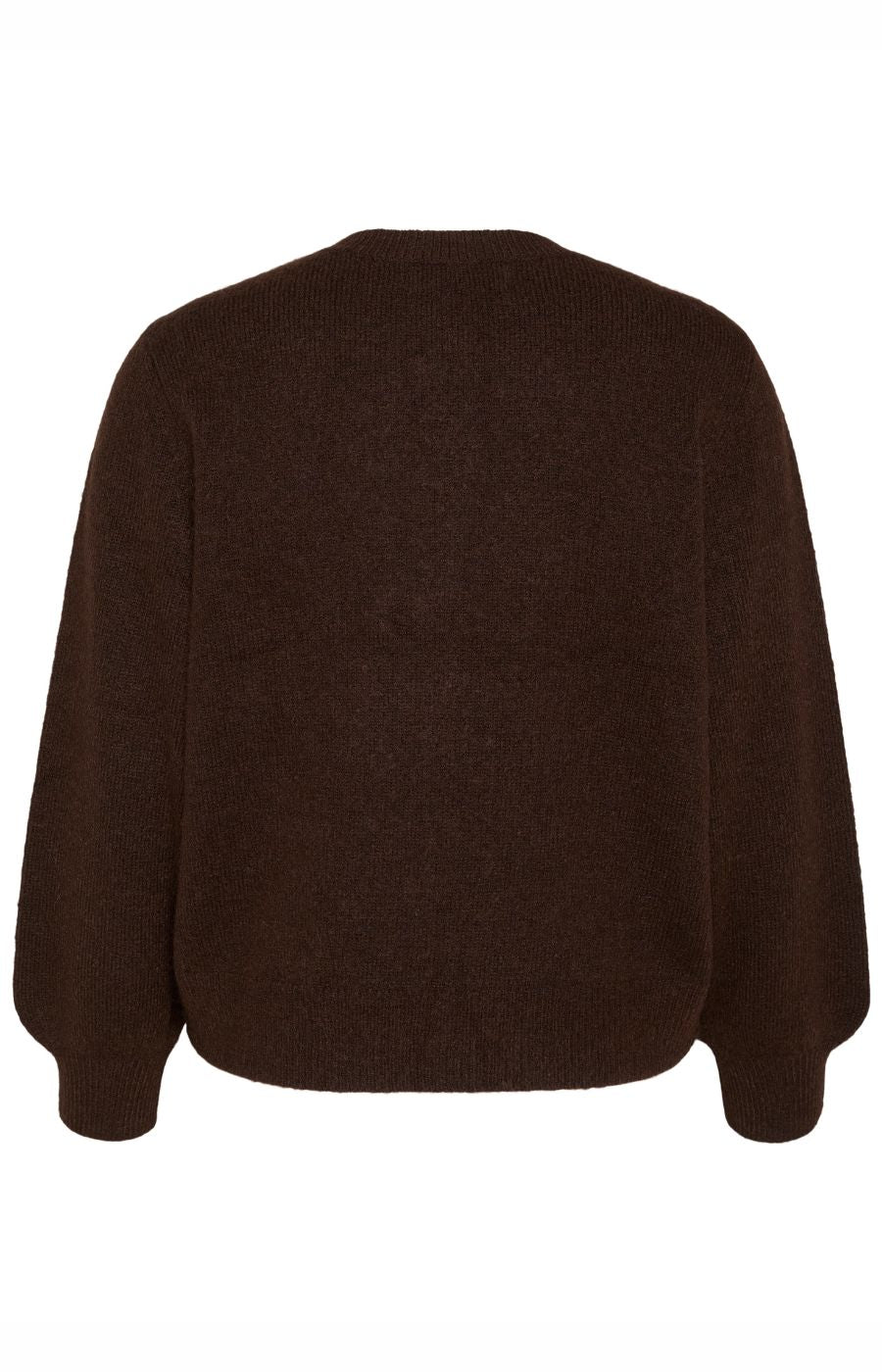 Vero Moda Curve Hazel Cardigan in Chocolate 