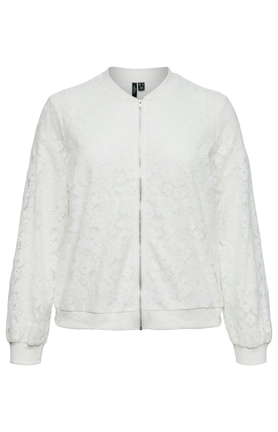 Vero Moda Curve Honey Jacket in White 