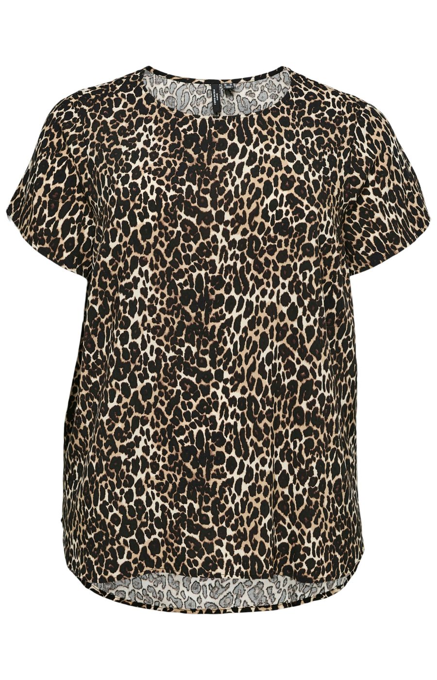 Vero Moda Curve Joy Top in Leopard 