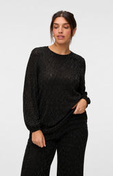 Vero Moda Curve Kali Top in Black, This image was created using AI.

