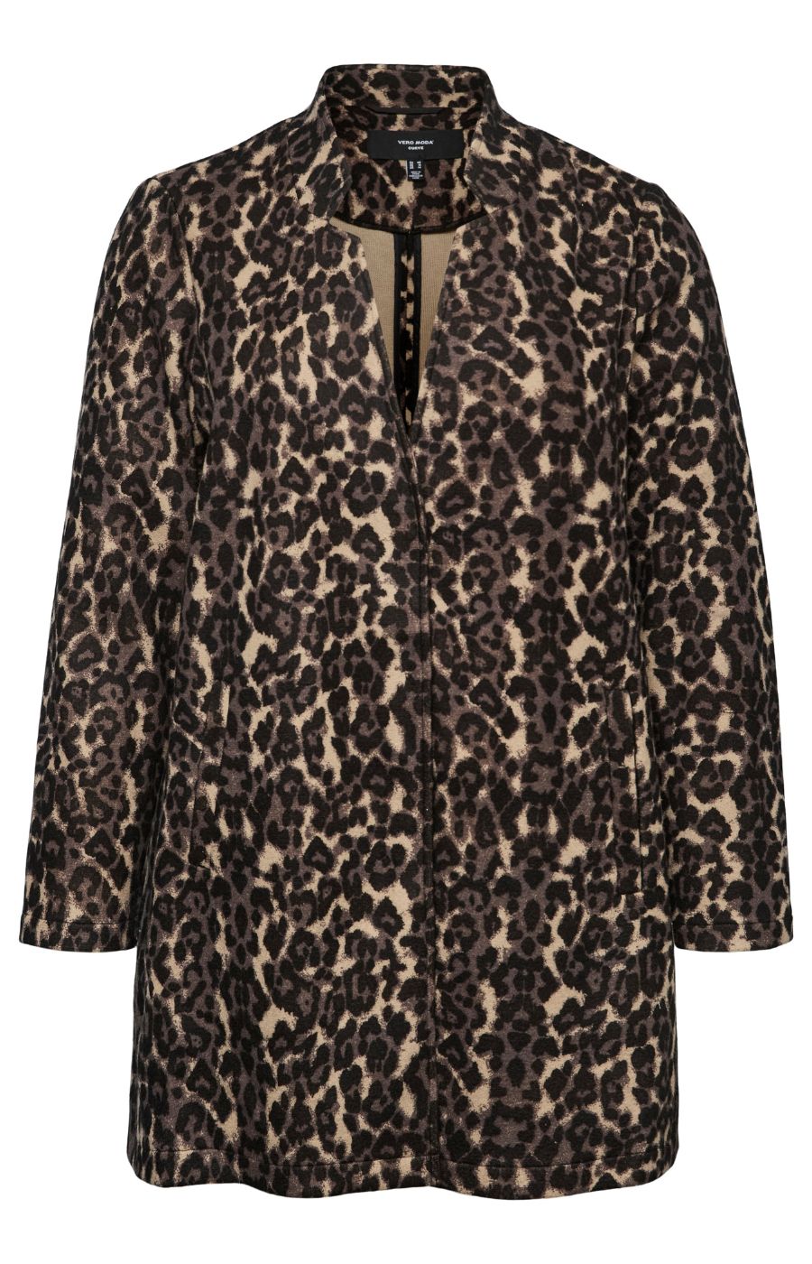 Vero Moda Curve Katrine Jacket in Leopard 