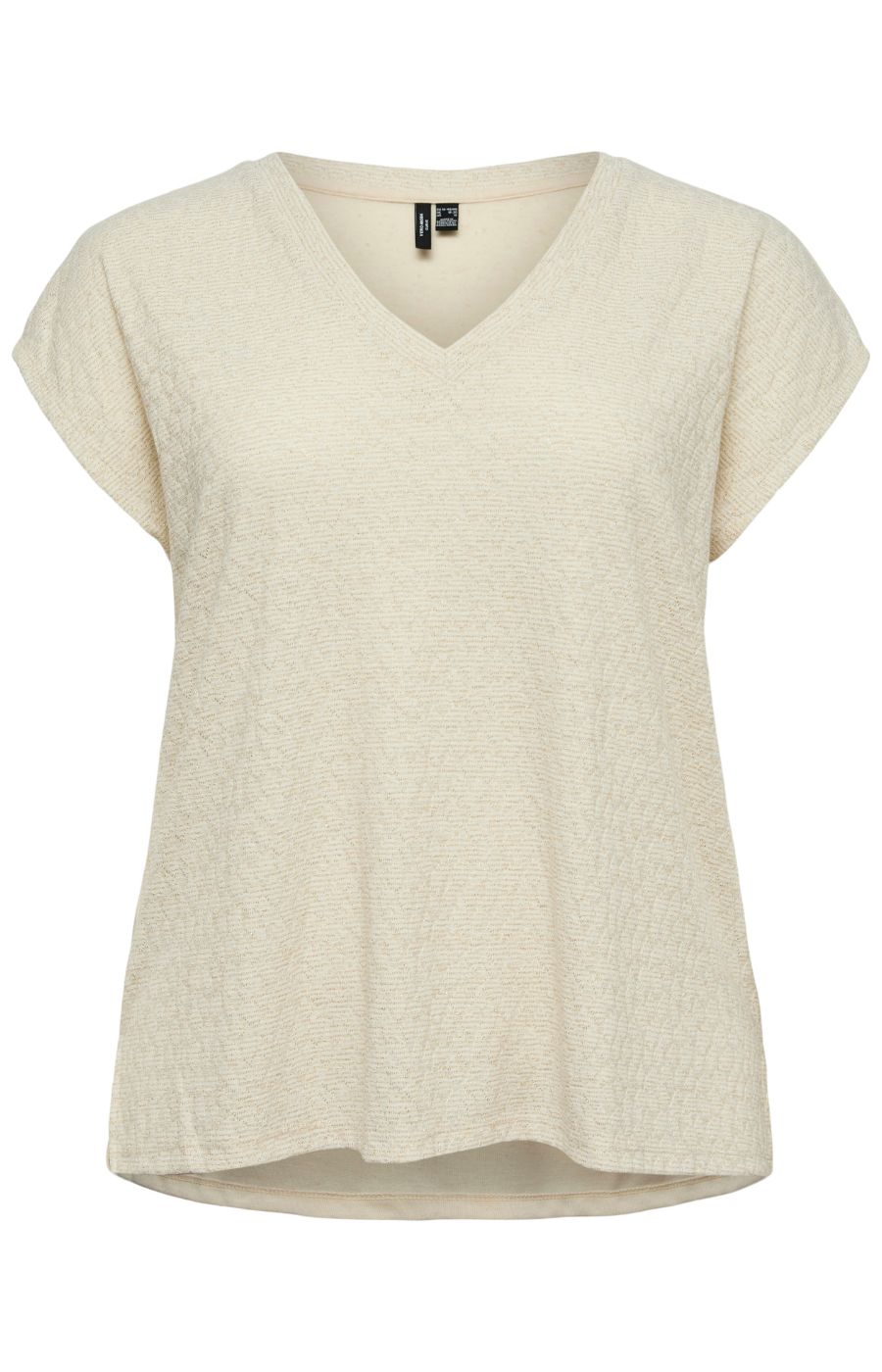 Vero Moda Curve Kimmie Top in Gold 