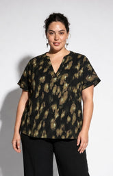 Vero Moda Curve Lanini Blouse in Green 