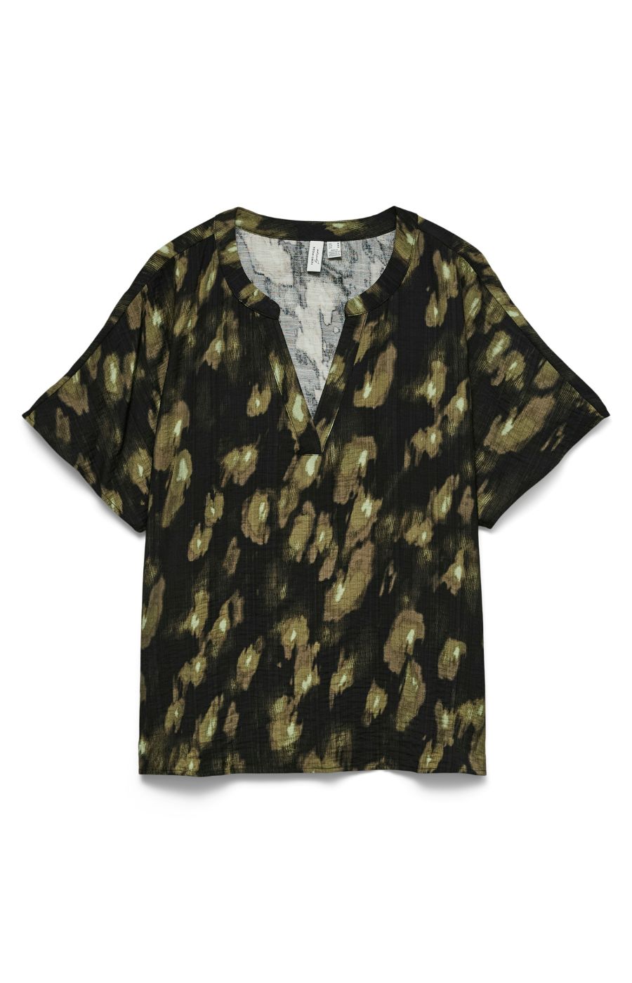 Vero Moda Curve Lanini Blouse in Green 
