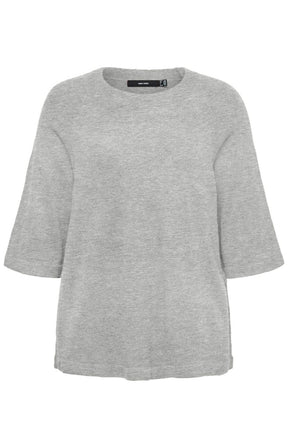 Vero Moda Curve Lefile Knit in Grey 