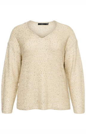 Vero Moda Curve Leilani Sequin Jumper 