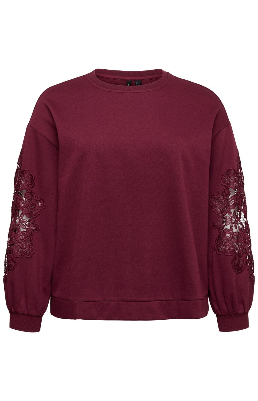 Vero Moda Curve Matilda Sweater in Wine 