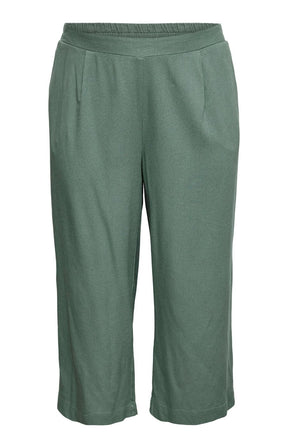 Vero Moda Curve Milo Culottes in Khaki 