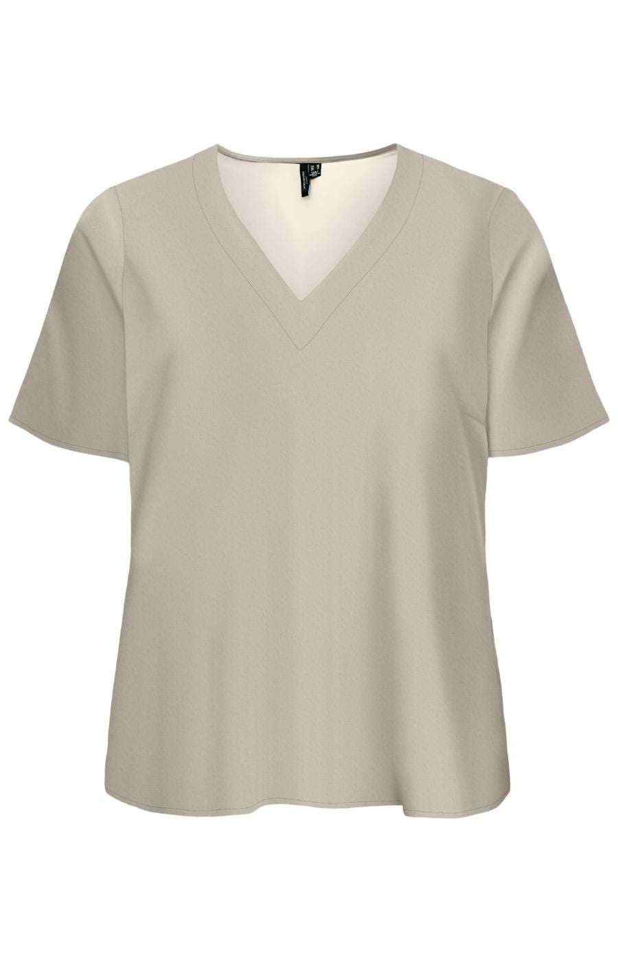 Vero Moda Curve Milo Top in Beige 
