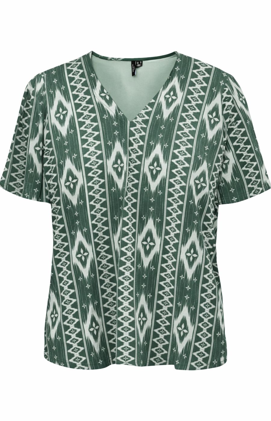 Vero Moda Curve Milo Top in Green 