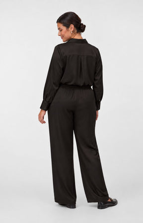 Vero Moda Curve Miro Trousers in Chocolate Torte 