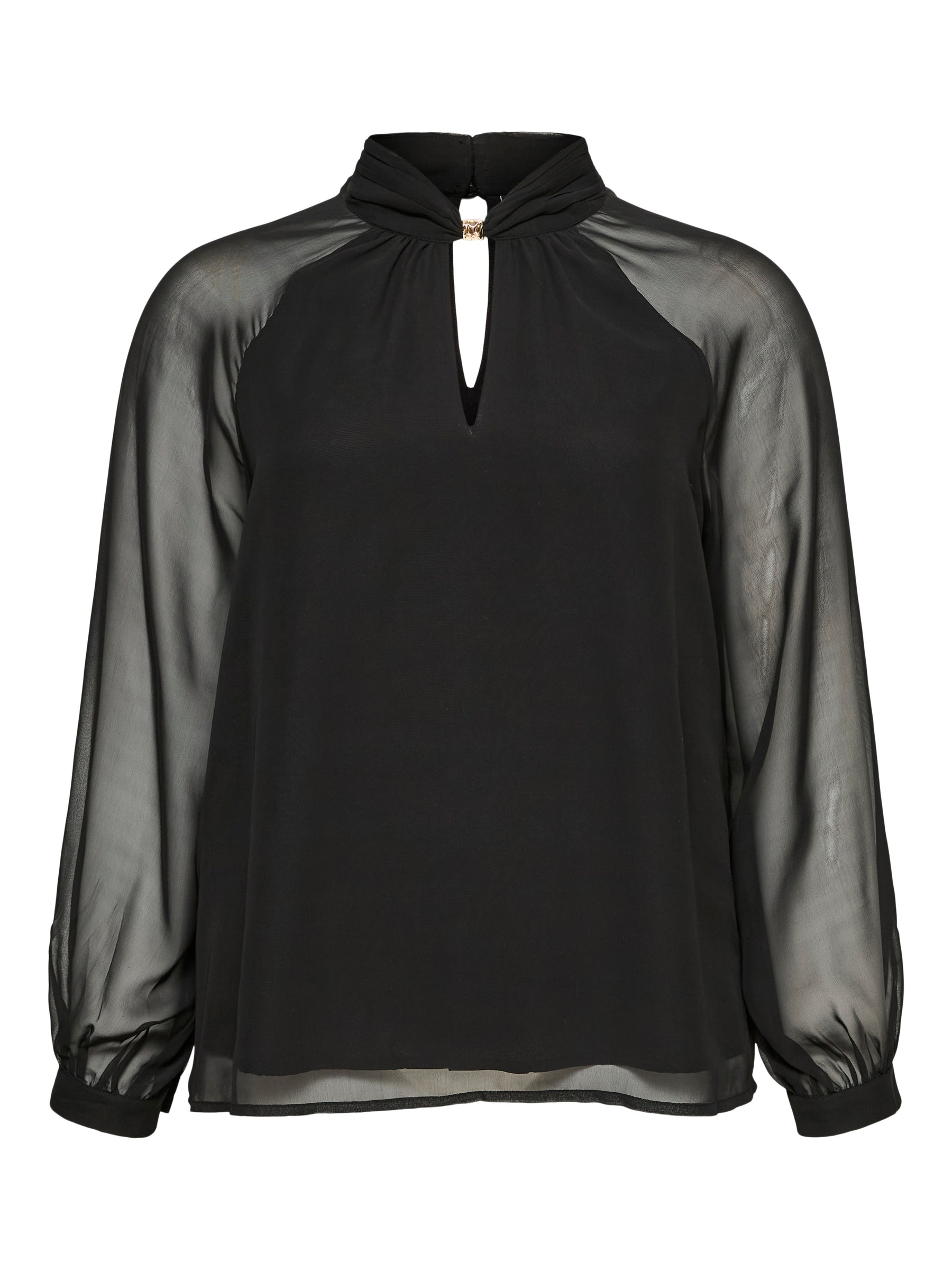 Vero Moda Curve Molly Blouse in Black 