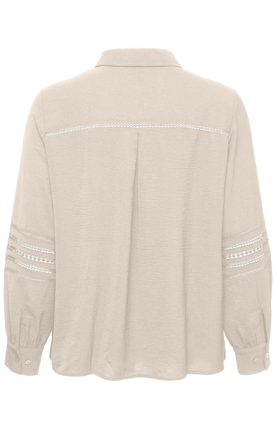 Vero Moda Curve Musla Shirt in Birch 