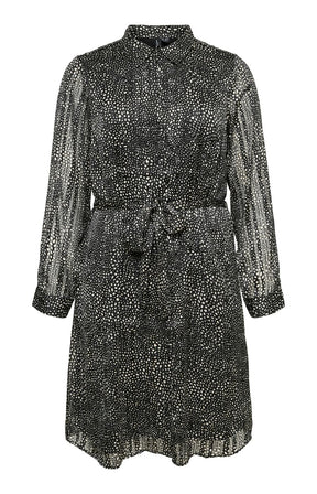 Vero Moda Curve Nabila Dress in Black 