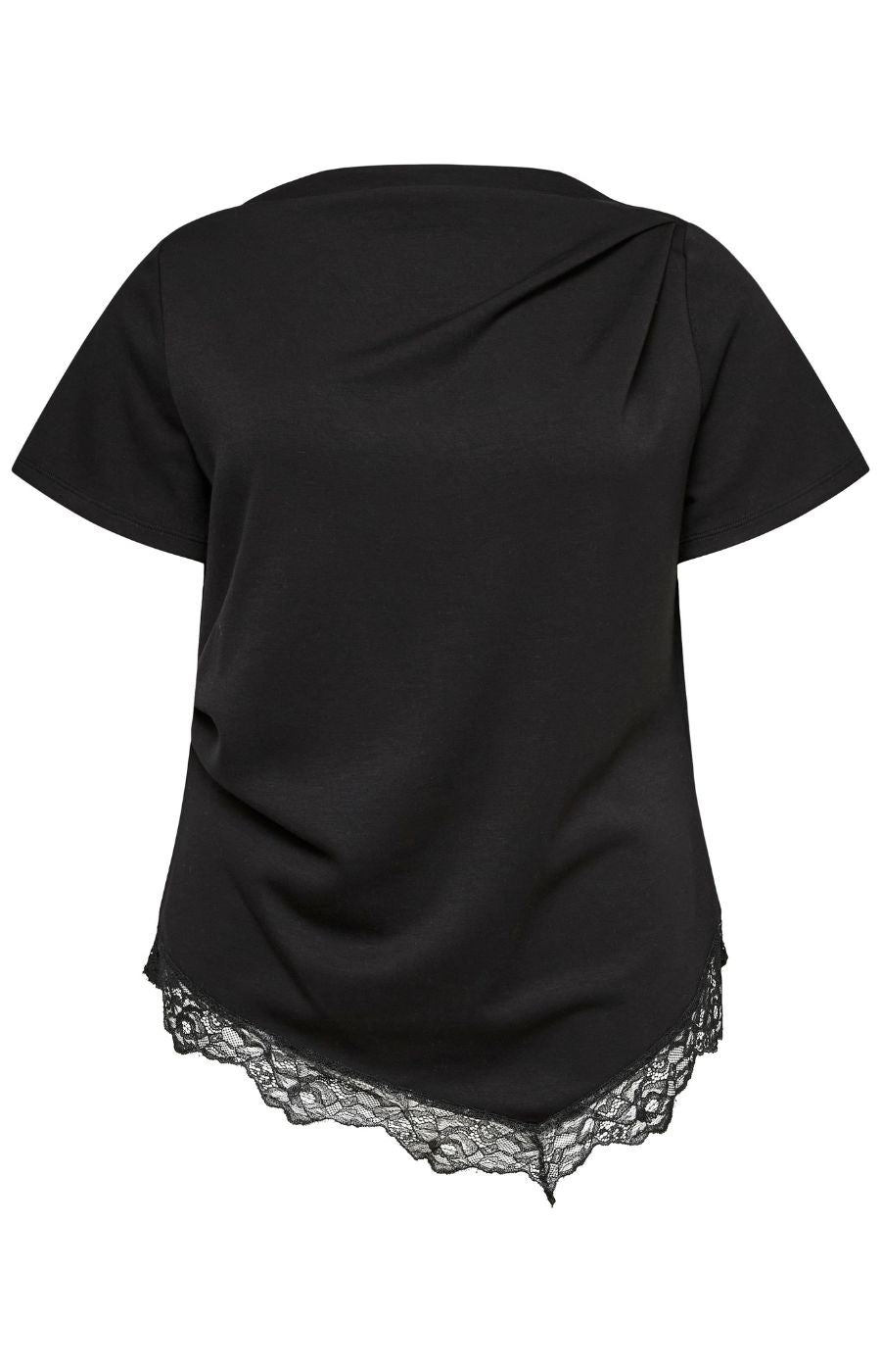 Vero Moda Curve Nelli Top in Black 
