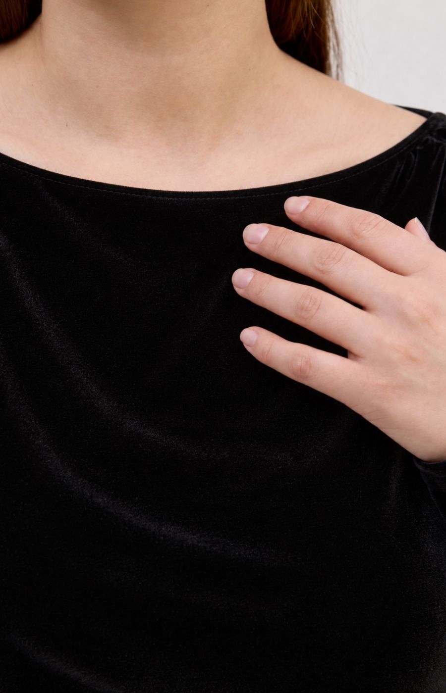 Vero Moda Curve Rikke Top in Black 
