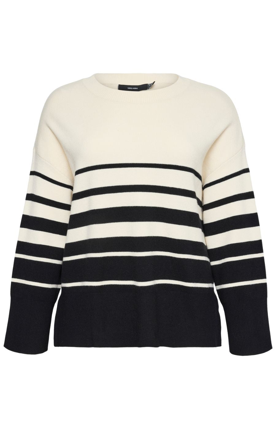 Vero Moda Curve Saba Jumper in Cream