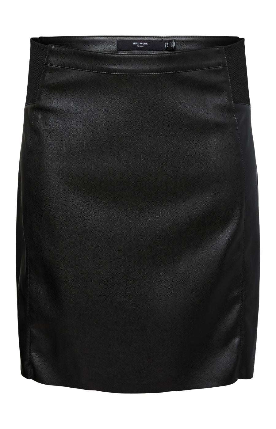 Vero Moda Curve Sia Skirt in Black 