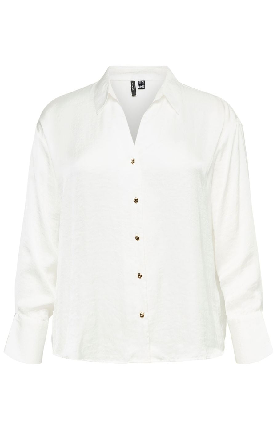 Vero Moda Curve Sommer Shirt in White 