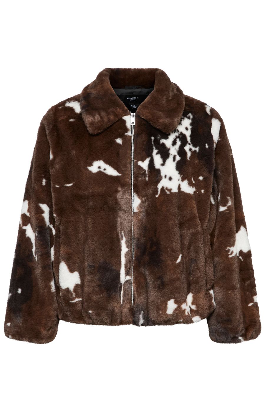 Vero Moda Curve Sonja Jacket in Chocolate 