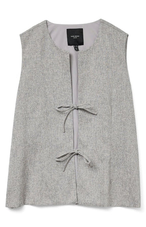 Vero Moda Curve Tammi Waistcoat in Grey