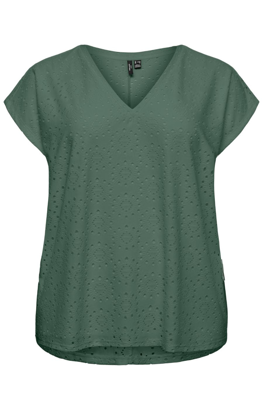 Vero Moda Curve Tassa Top in Khaki 
