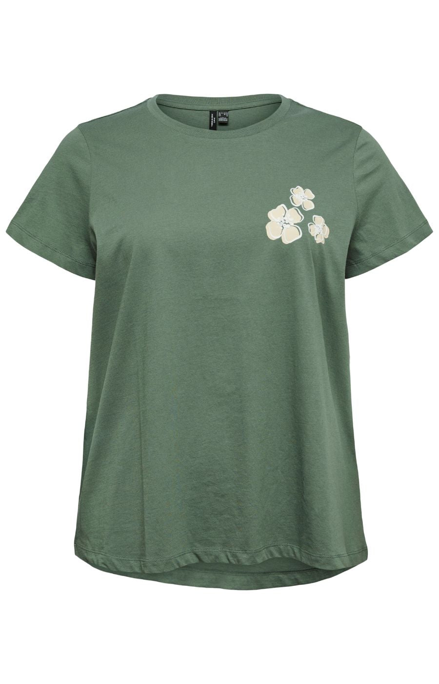 Vero Moda Curve Vanja T-Shirt in Khaki  