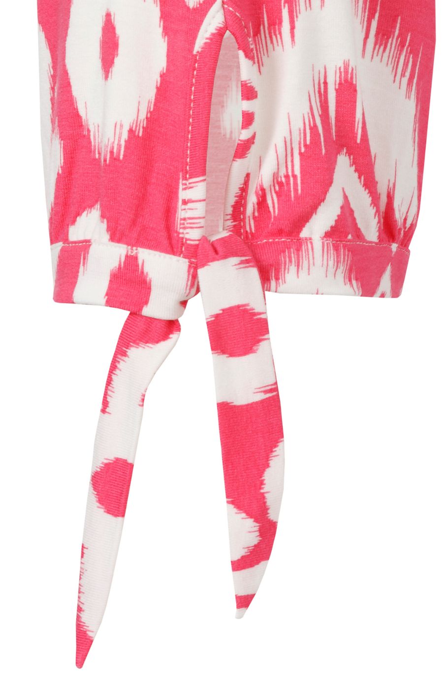 Via Appia Due Blouse in Pink Print