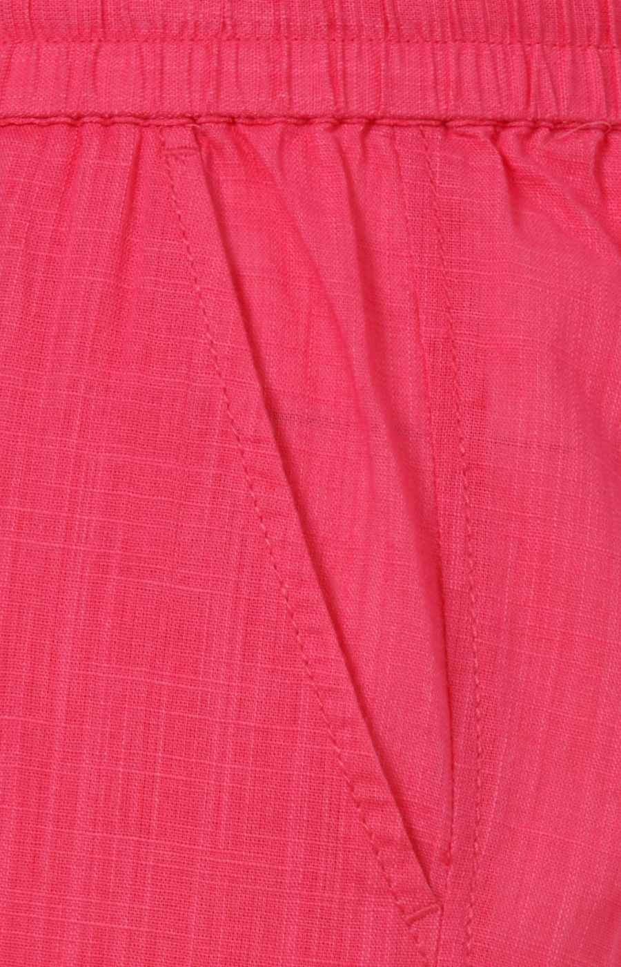 Via Appia Due Cotton Trousers in Pink 