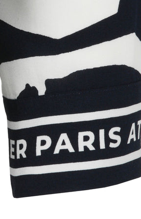 Via Appia Due Floral Shirt in Navy