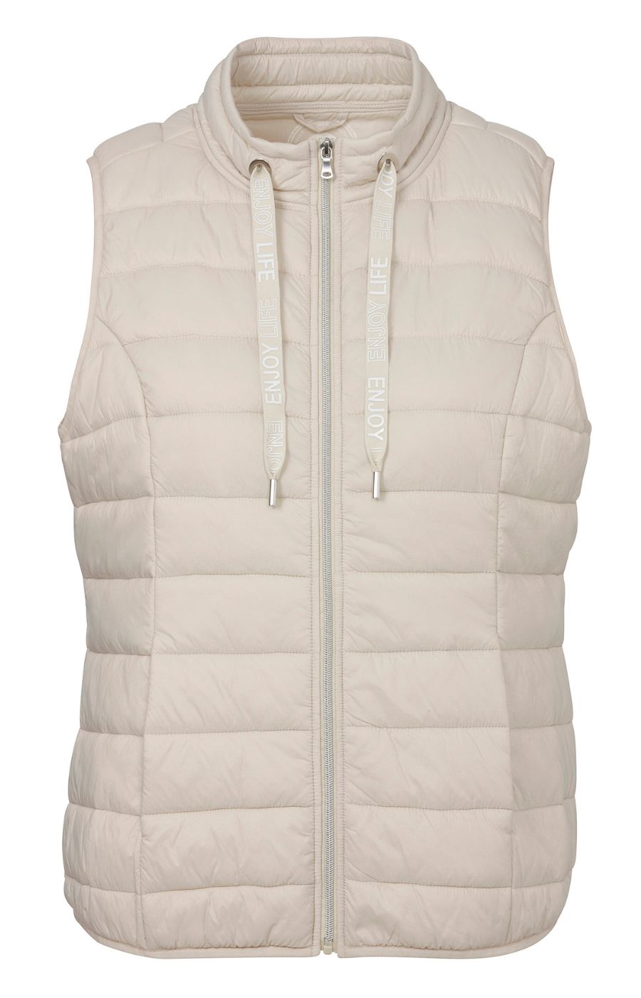 Via Appia Due Gilet in Cream