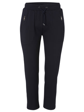 Via Appia Due Navy Trousers