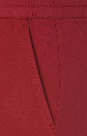 Via Appia Due Trousers in Wine