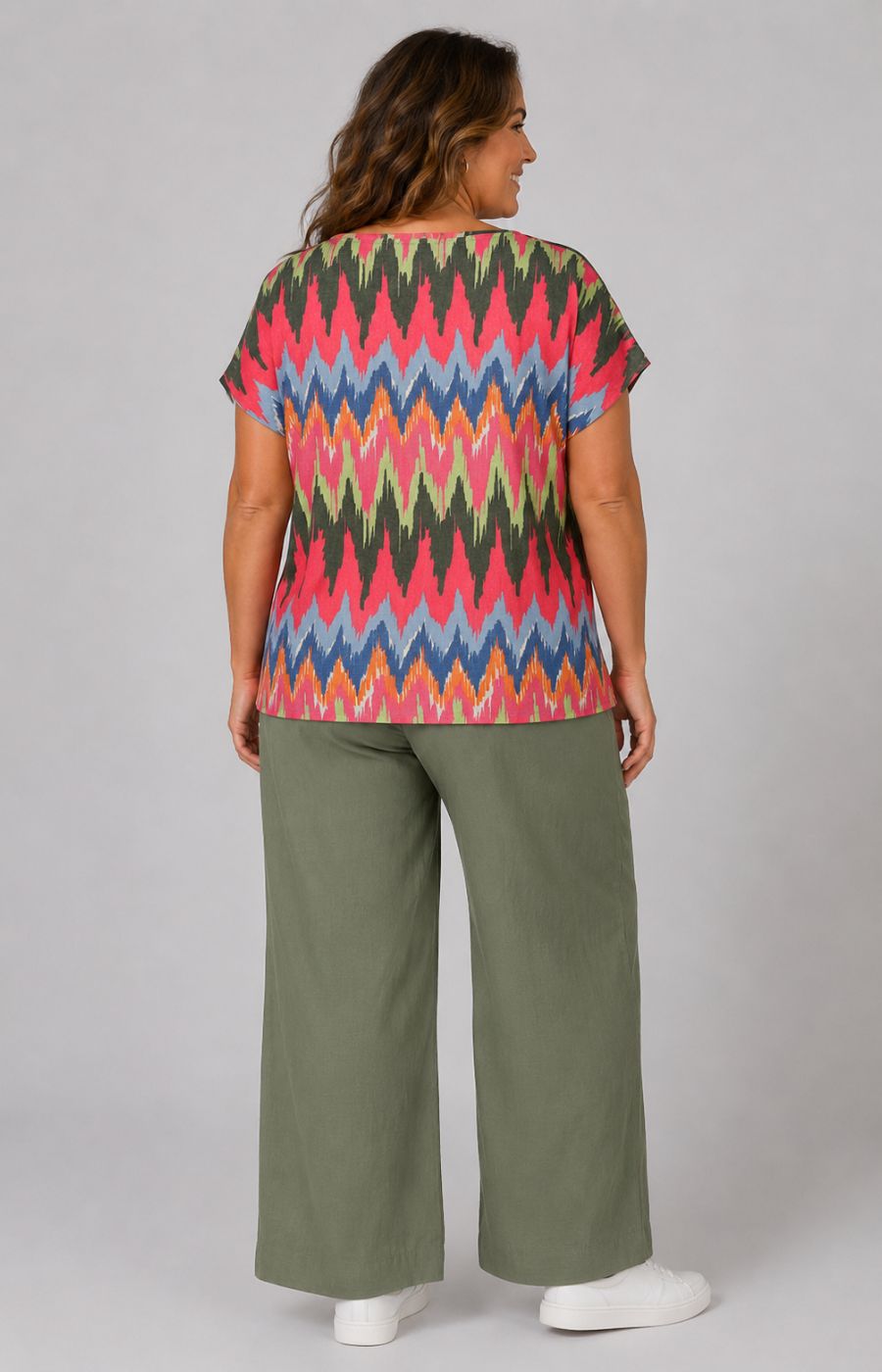 Via Appia Due Zig Zag T-Shirt 