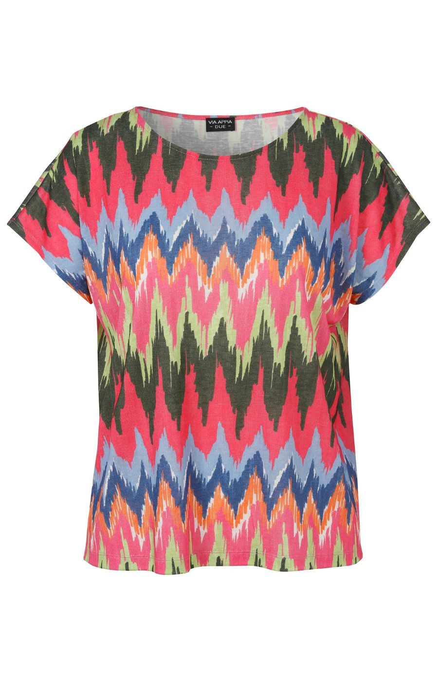 Via Appia Due Zig Zag T-Shirt 