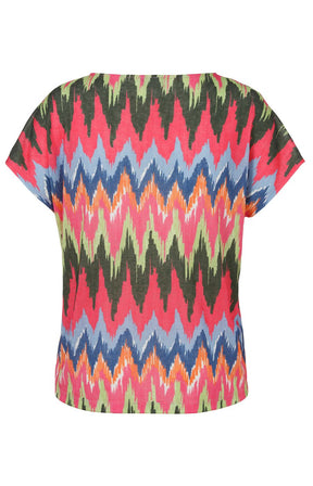 Via Appia Due Zig Zag T-Shirt 