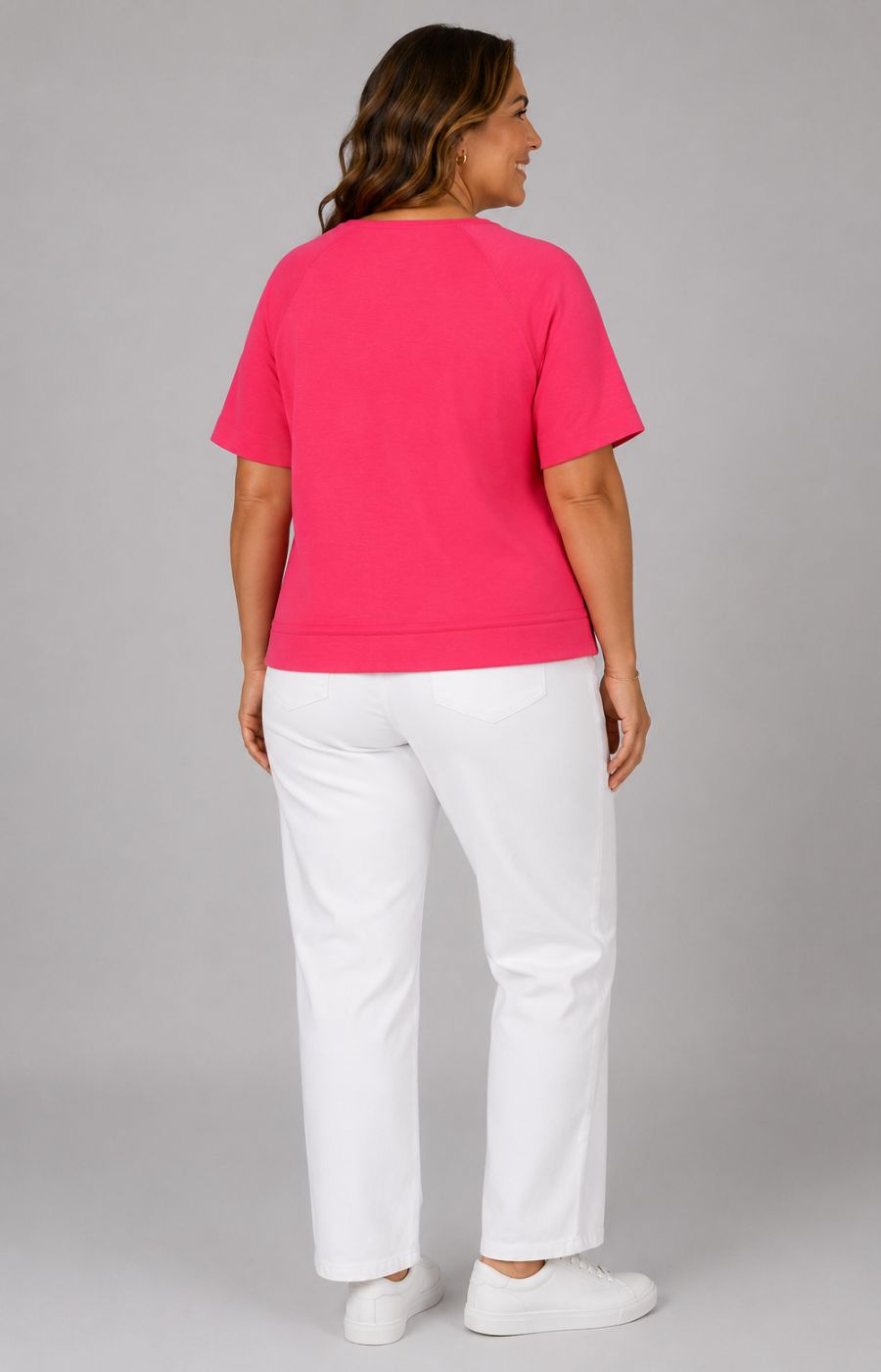 Via Appia Due Zip Jacket in Pink