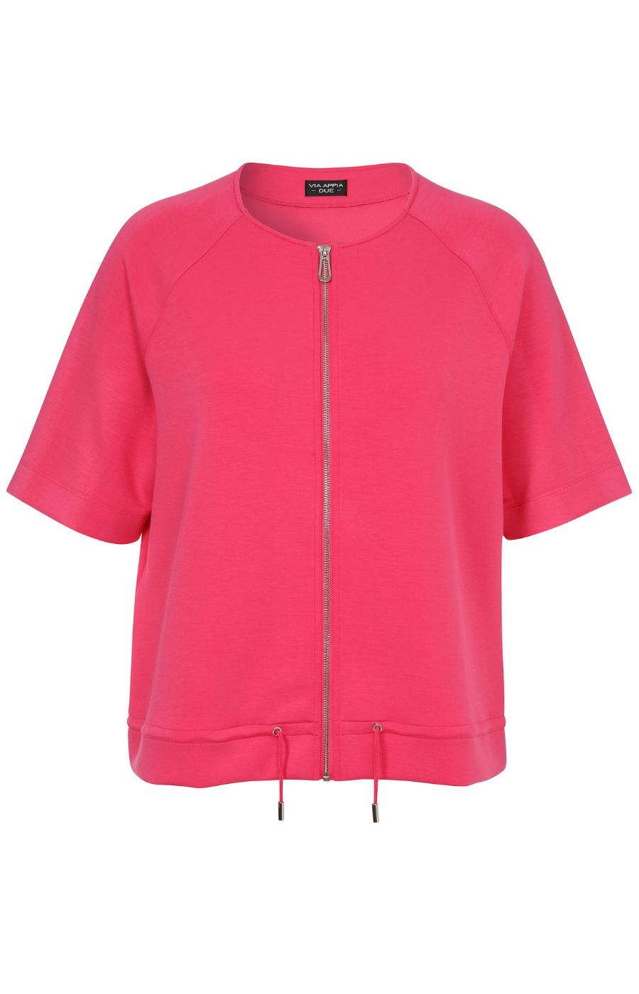 Via Appia Due Zip Jacket in Pink
