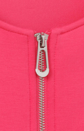 Via Appia Due Zip Jacket in Pink