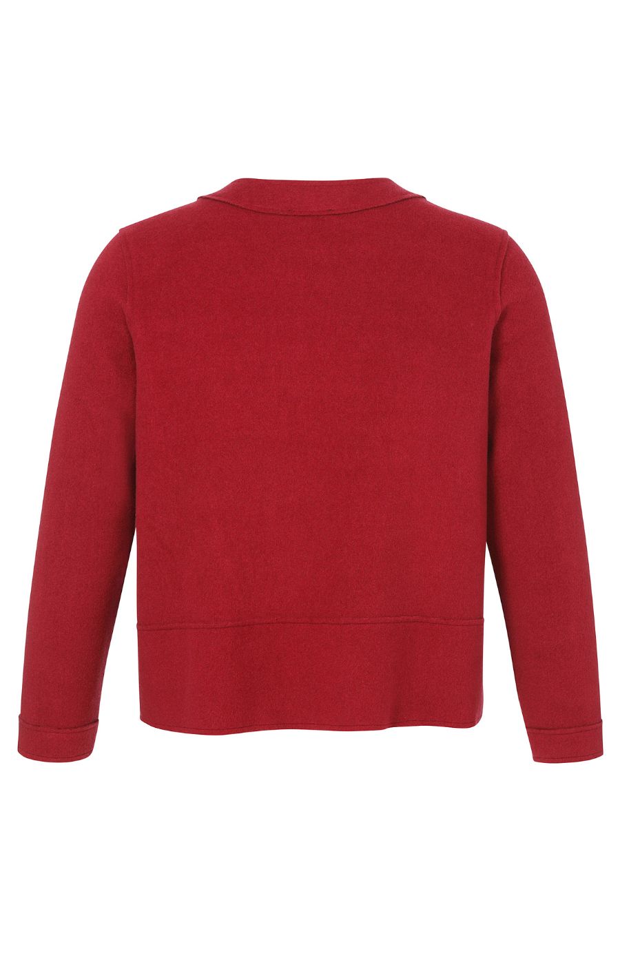 Via Appia Due Zip Jacket in Wine