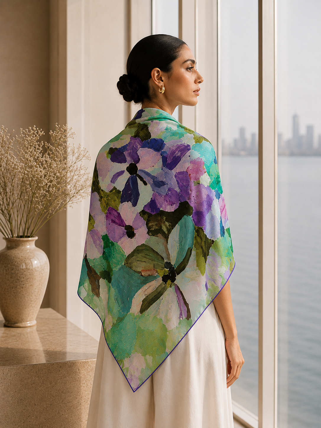 Vienna Double Sided Scarf 