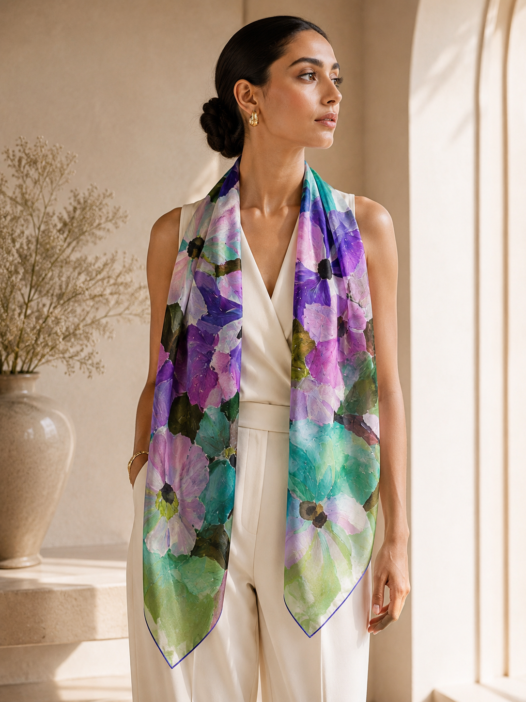 Vienna Double Sided Scarf 