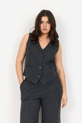Wasabi Noida Waistcoat in Grey